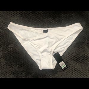 Dolce Vita White Bikini Bottom Size Lg. NWT